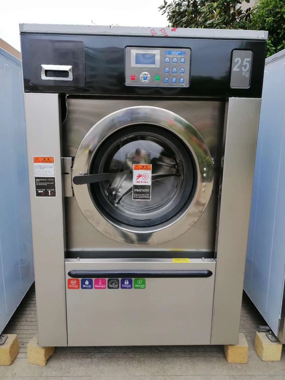 二手工业洗衣机的水垢该如何清理？